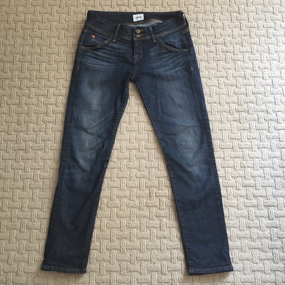 Hudson Skinny ankle jeans size 25